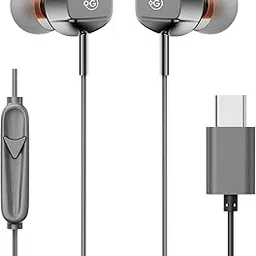 OOGE Beat 5 Wired in Ear Headphones with Mic & Magnetic Eartips, High Bass (PureTone), Type-C Jack, Inline Control, Premium Metallic Finish, Angled Buds for Comfort fit (Platinum)-picture-52