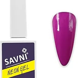 Savni Professional Neon Gel Nail Polish UV/LED Cured Manicure Set 12ml (Mulberry)-picture-47