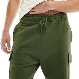 gyrfalcon Solid, Regular Fit, Knee Length, Casual, Cotton Blend Cargo Shorts for Men(Pack of 1)-picture-55