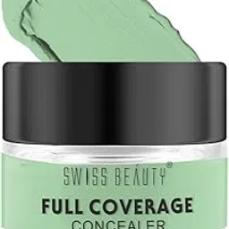 Swiss Beauty Full Coverage Concealer, Shade- Green Corrector, 10gm-picture-37