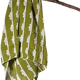 contrast living Karyu Stylish Girls Cotton printed Scarf, 100x100 Cm Square Size,100% Cotton Scarf (100x100 Cm :: Multi Colour)-picture-10