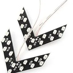 Spedy 1 Pair of SMD LED Arrow Panel Lights for Car Side Mirror Turn Indicator Compatiable For All Car & Model WWEW906-image-36