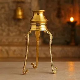 SB Store Hub- Shivling Stand Without Shivling Shivling Stand Jal Abhishek Kalash Water Stand with Lota Large, Elegant and Functional Design for Home & Temple Worship and Rituals, Sawan Mahashivratri-picture-18