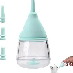 4 Pcs Kitten Feeding Bottle, 9.5 * 4.8cm/3.74 * 1.89in Cat Feeder, 40ml Cat Feeding Bottle Different Types of Pacifiers Meet The Needs of Newborn Pets at All Stages Pet Pacifiers are Flexible Sturdy-image-82