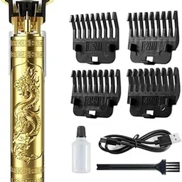 Hair and Beard Trimmer for Men, Cordless Grooming Kit with 5 Adjustable Guards.-picture-22