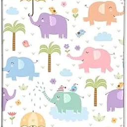 nutcase Designer Passport Cover Holder Polyfabric & PU Leather - Cute Elephant-picture-53