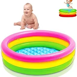 Play Vista Summer Set Paddling Pool Baby Bathtub Rings Swimming Pool Baby Pool Toddler Pools Pool Kiddie Pool l Sunscreen Bathtub Swimming Bath Tub for Kids, Children Playing Toy for Summer Special-picture-31