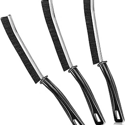 3PCS Crevice Cleaning Brush, LYINUR Groove Cleaning Brush Gap Scrubbing Brushes, Hard Bristle Cleaner Brush, Window Door Bathroom Track Slots Gap Thin Cleaning Tool for Home Kitchen Small Spaces-picture-10