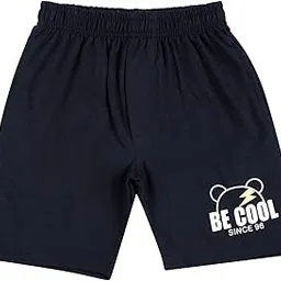 Ayaj Boys' and Girls' Shorts Black Kids Unisex Regular Fit Sport and Casual Wear Cotton Blend Waistband Elastic Pant-picture-23