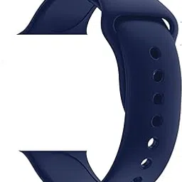 OBOE 45mm Silicone Strap 'COMPATIBLE WITH' Apple Watch Series 11/10/9/8/7/6/5/4/3/2/1/SE 42/44/45mm (Midnight Blue) [WATCH NOT INCLUDED]-picture-22