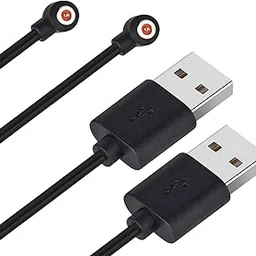 [2-Pack] 4MM Smart Ring Charger Cable Compatible with Milavan/FFFITNES/Free Shark/Weylmd/KNGAD/Anarow/Dkeof/VNEXFU/Hugrow/FKGZJF/Hivisuals Smart Hand Fitness Ring Magnetic Charging-image-63