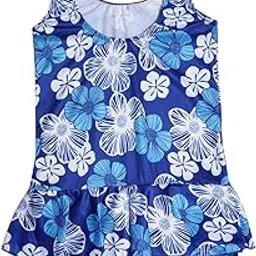 JMT Wear Stylish Swiming Costume for Girls | 1 Piece Swimsuit (Blue, 2-3 yr)-picture-66
