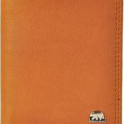 brown bear Camel Leather Unisex Wallet & Card Holder-picture-25