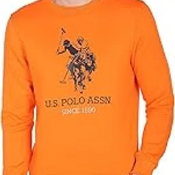 u.s. polo assn. Men's Polyester;Cotton Turtle Neck Sweatshirt-picture-28