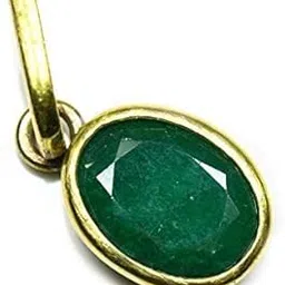 parakash gems Real Green Onyx Stone Onax Onex Original Energized Gemstone Panchdhatu Locket Pendent for Men and Women-picture-10