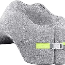 ecomistiq ECOMISTIQ®U Shape Neck Pillow Portable Office Desk Napping Pillow for Train Office Car Gray|Home & Garden | Bedding | Bed Pillows-picture-37