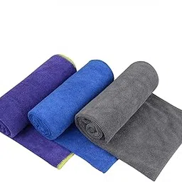 KinHwa Microfiber Sports Gym Towel Fast Drying Fitness Sweat Towels Multi-Purpose Workout Towel for Men and Women 3 Pack 16Inch x 31Inch Dgray+Purple+Dblue-picture-17