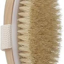 Dry Skin Body Brush Gentle Exfoliating Loop Loofa Body Scrubber For Dead Skin Wooden Bath Brush-picture-43