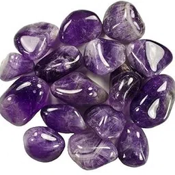 numeroastro Original & Natural Amethyst Tumble Stones | Chakra Healing Stones (100 Grams Approx)-picture-19