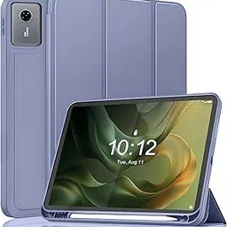 ProElite Cover for Motorola Pad 60 Neo 11 inch 2025 case Cover, Soft Flexible Flip Case Cover for Motorola Pad 60 Neo 11 inch 2025 with Pen Holder [Recoil Series] - Lavender-picture-23