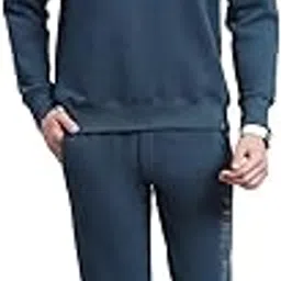 monte carlo Mens Solid Round Neck Full Sleeve Tracksuit (223061468)-picture-19