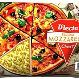 D'lecta Shredded Mozzarella Cheese 500g – for Authentic, Stretchy Pizza-picture-14