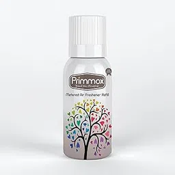 Primmox Air Freshener Refill – Fragrance, 110ml | Long Lasting 3000 Sprays | Automatic Room Freshener Refill for Home, Office, Bathroom & Shops | Compatible with Standard Dispensers (Black Touch)-image-2