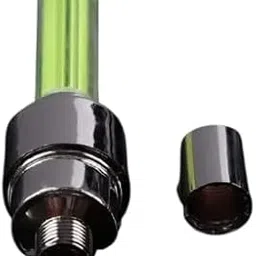 Vaibhav Enterprises LED Bike Wheel Valve Lights, Blue Illuminated Bicycle Tire Caps, Silver Metal, Multi-Size, Safety Night Cycling Accessories (Yellow)-image-24