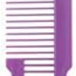 4xBarber Comb Flat Top Clipper Comb - Small 8" Long - Clipper Comb Purple-picture-53