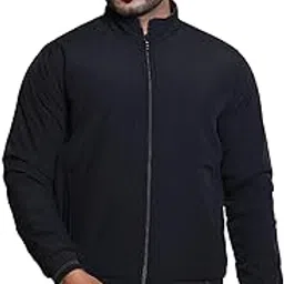 troo blue Reversible Men’s Jacket | Dual-Sided Wear, Full Sleeve, Front Zip, High Neck, Casual & Winter Outerwear | Stylish, Comfortable & Versatile Jacket-picture-16