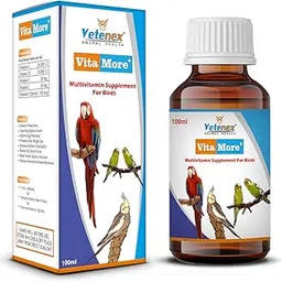 VETENEX VitaMore Plus - Multivitamin Supplement for Birds - 100 ML-picture-10