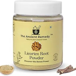 THE ANCIENT REMEDY 100% Pure & Natural Licorice Root/Mulethi Powder 110Gram Yashtimadhu Powder For Health, Skin and Hair Care, Atimadhuram Podi/Athimadhura Hittu Powder- Pack Of 1-image-30