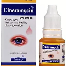 Hapdco - Cineramycin Eye Drop Drops Vision Care - Pack Of 5 |H-34|-picture-22