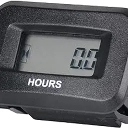 Runleader Voltage AC/DC 5V-277V Hour Meter, Total Hours Monitor for Lawn mower Garden Tractor Generator Air Compressor ATV Outboard Motor Golf Cart Forklift Snowblower-picture-20