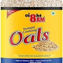 8AM Instant Oats 1.1kg, Natural Wholegrain, Nutritious Breakfast Cereals, Easy to Cook Oats, High Fibre, Tasty & Healthy Snacks-picture-18