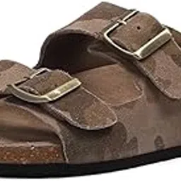 monte carlo Mens Camouflage Leather Comfort Casual Slippers (201836FW)-picture-42