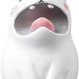 MERISHOPP®Cat Figurine Desktop Décoration Animal Figurine for Home Bookshelf Workplace 12.5x9.2x13.3cm|Home & Garden|Home Décor|Figurines-picture-30