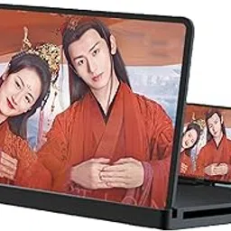 Phone Projector Supports All Smartphones,Picture Magnification 3-4 Times,Phone Screen Enlarger,Folding Pull Design Phone Amplifier For Movies, Videos, And Gaming-picture-47