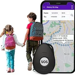SecuLife Kids - Elderly SOS GPS Tracker, with SOS Button Speakerphone, Real-Time Tracking, Safety Device for Kids, Seniors, Adults, Easy to Use Mobile App image 1