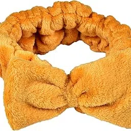 matkooz Soft Faux Fur Baby Head Band For Girls And Women, Makeup Bands - Spa head Bands-picture-32