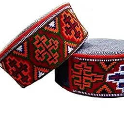 aruna Premium Himachali Woolen Cap Unisex (Pahari Cap, Multicolor)-picture-11