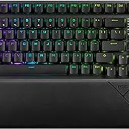 ASUS ROG Strix Scope II 96 Wireless Mechanical Gaming Keyboard – 96% Full-Size, Tri-Mode Connectivity, Hot Swappable Pre-lubed ROG NX Storm Clicky Switches, PBT Keycaps, RGB, PC/Mac Support - Black-image-13