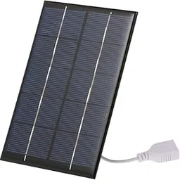 Homgee 2.5W/5V Portable Solar r with USB Port Monocrystalline Silicon Compact Solar Panel Phone Cellphone Power Bank r for Camping Hiking Travel-picture-14
