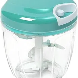 Household Garlic Mashing Tool, Rope Cutter (Emerald) | Compact and Lightweight | Ideal for Chopping Vegetables, Fruits, Nuts, and More-image-21