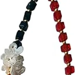 Crystal Beaded Phone Charm Wrist Strap - Durable Anti-Drop Bracelet Lanyard for Smartphones, Wallets Comfortable Hand Strap for Secure Grip and Stylish NE-009 (Multi Color)-image-75