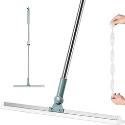 180° Rotating Adjustable Floor Squeegee Mop with Flexible Silicone Blade Durable Stainless Steel Extendable Handle Ideal Perfect for Floors Windows and Tiles-picture-17