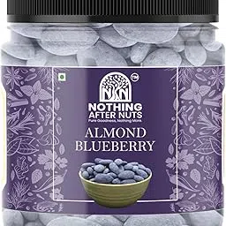 Nothing After Nuts; Pure Goodness Nothing More 100% Natural Blurberry Almonds 250 gm | Flavoured Almonds,Roasted Coated Almonds, Coated Nuts, Snack, Healthy Nutritious Nut | Fresh-picture-26