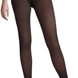 g heist Soft, Stretchable, Semi-Sheer Top Control Dual-Toned Black Panty Hose Stockings for Women with High Waistband (Durable and Comfortable)-picture-10