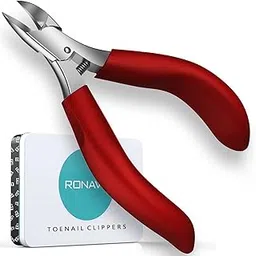 Podiatrist Toenail Clippers, Professional Ingrown Toe Nail Clippers for Men & Seniors, Pedicure Clippers Toenail Cutters, Super Sharp Curved Blade Grooming Tool…-image-29