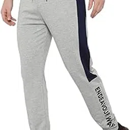 endeavour wear Men's Regular Fit Cotton Blend Track Pant image 1